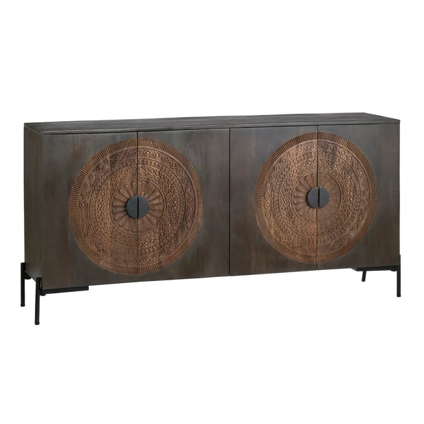 Crestview Collection Sienna Four- Door Sideboard