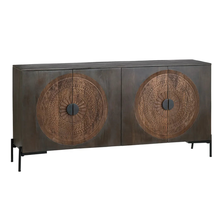 Crestview Collection Sienna Four- Door Sideboard