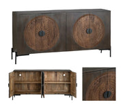 Crestview Collection Sienna Four- Door Sideboard