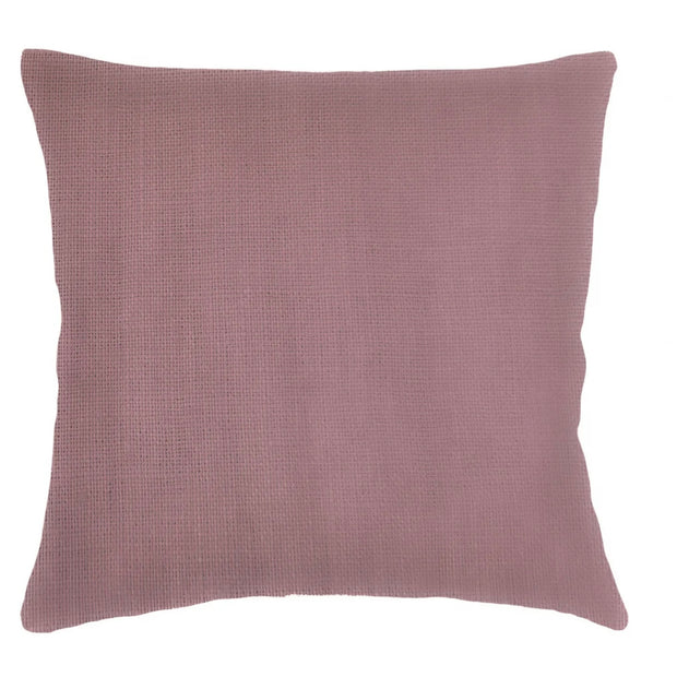 Anaya Home So Soft Linen Mauve Dutch Euro Pillow 26 x26 With Down Insert