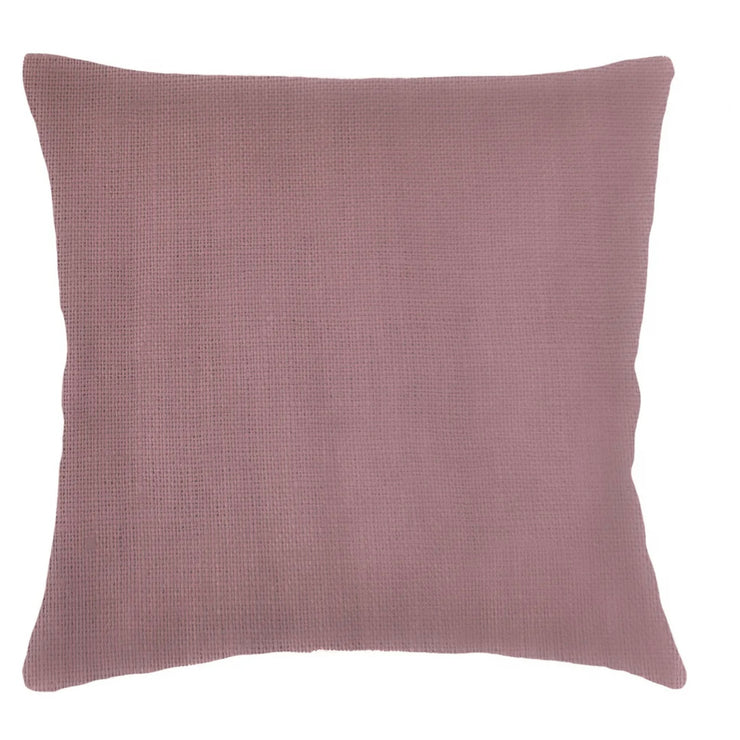 Anaya Home So Soft Linen Mauve Dutch Euro Pillow 26 x26 With Down Insert