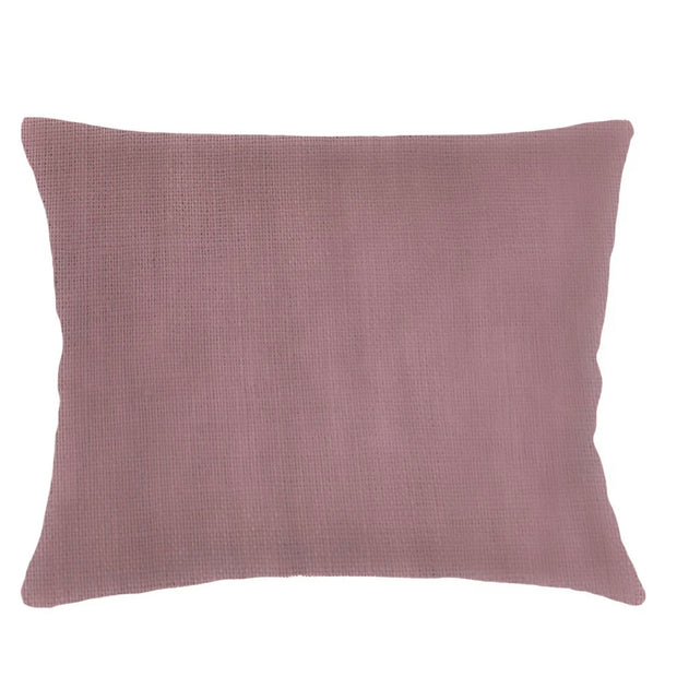 Anaya Home So Soft Linen Mauve Dutch Euro Pillow 28x36 With Down Insert