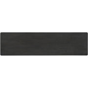 Surya Callister Modern Black Wood Console Table