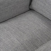 Four Hands Banks Swivel Chair ~  Alcala Steel Slipcover Performance Fabric