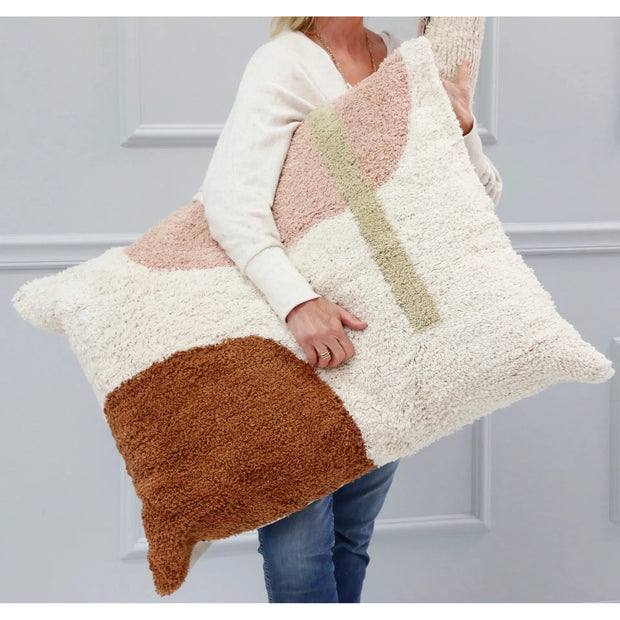 Pom Pom at Home Ariel Boho Hand Woven Big Pillow