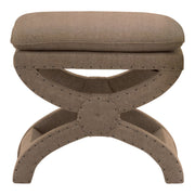Essentials For Living Gaston Ottoman ~ Carmel Velvet