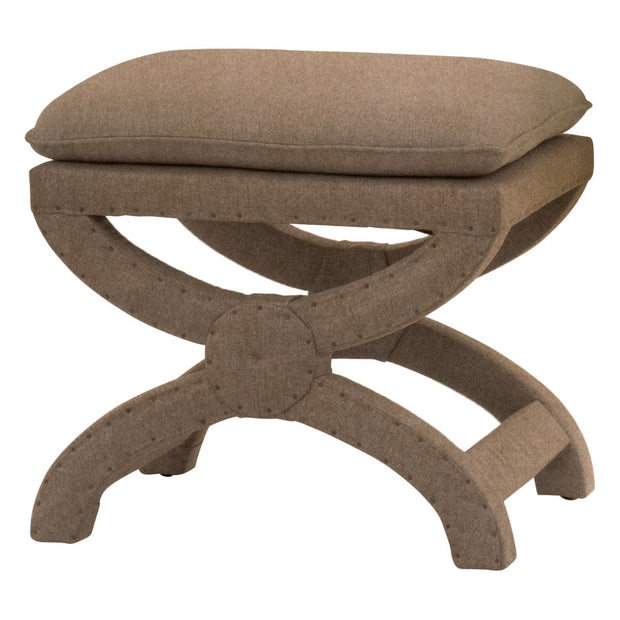 Essentials For Living Gaston Ottoman ~ Carmel Velvet