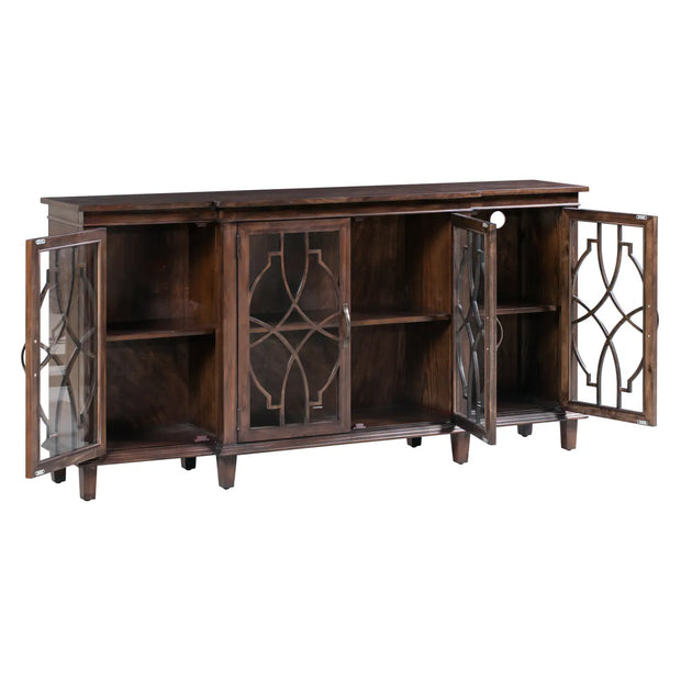 Crestview Collection Rutherford 4- Door Sideboard