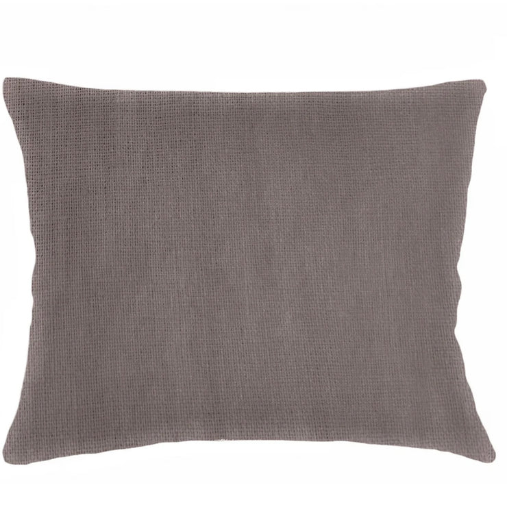 Anaya Home So Soft Linen Taupe Dutch Euro Pillow 28x36 With Down Insert