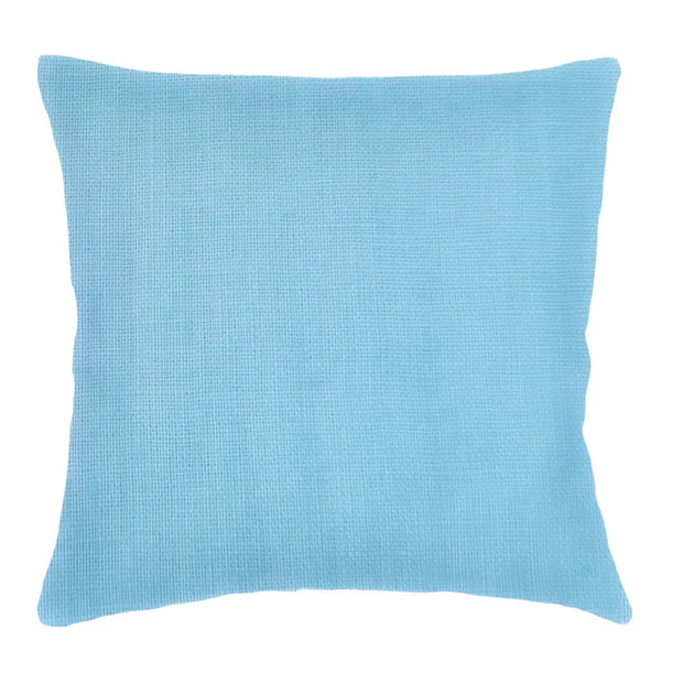 Anaya Home So Soft Linen Surf Blue Dutch Euro Pillow 26 x26 With Down Insert