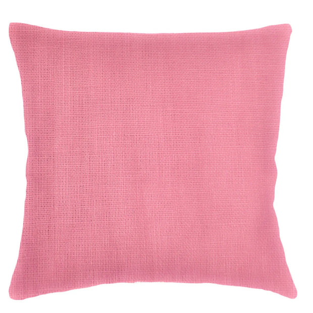 Anaya Home So Soft Linen Rogue Pink Pillow 20x20 With Down Insert