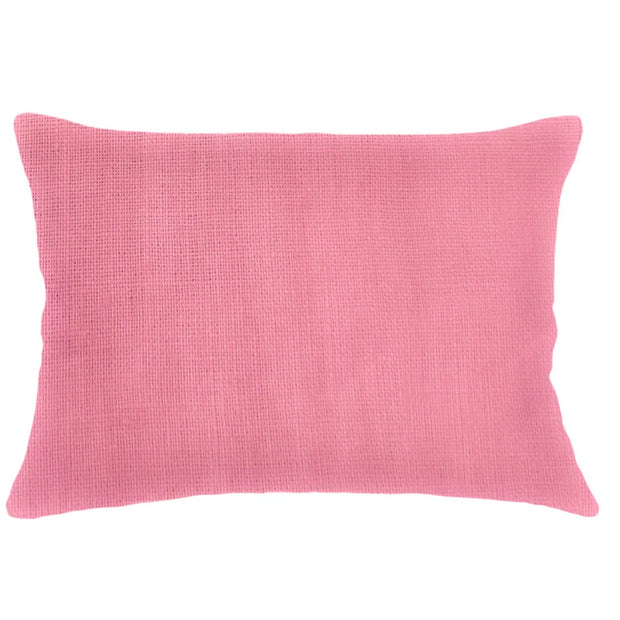 Anaya Home So Soft Linen Rogue Pink Dutch Euro Pillow 28x36 With Down Insert