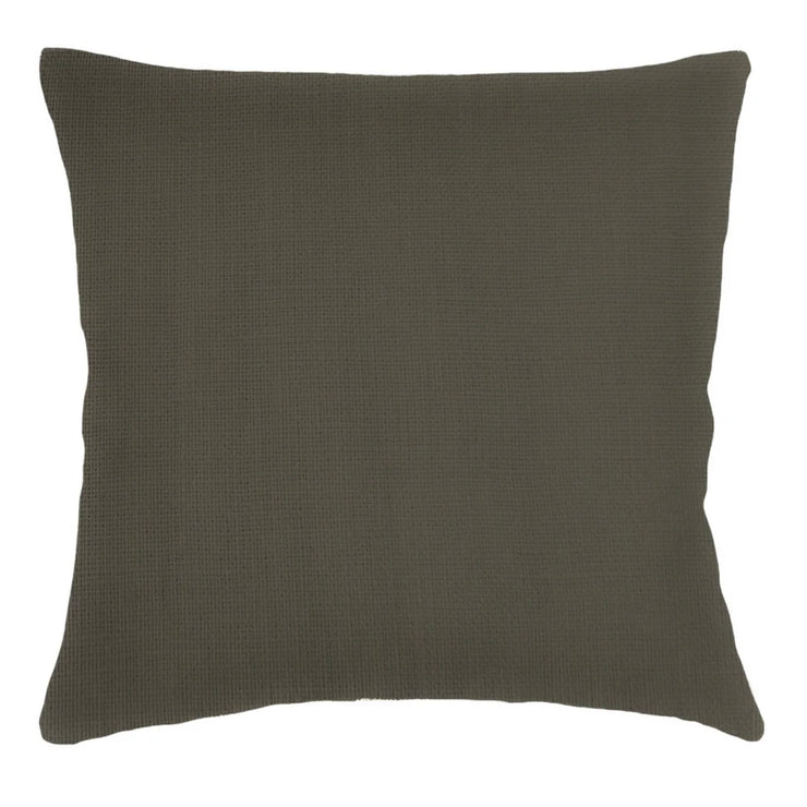 Anaya Home So Soft Linen Hunter Green Pillow 20x20 With Down Insert