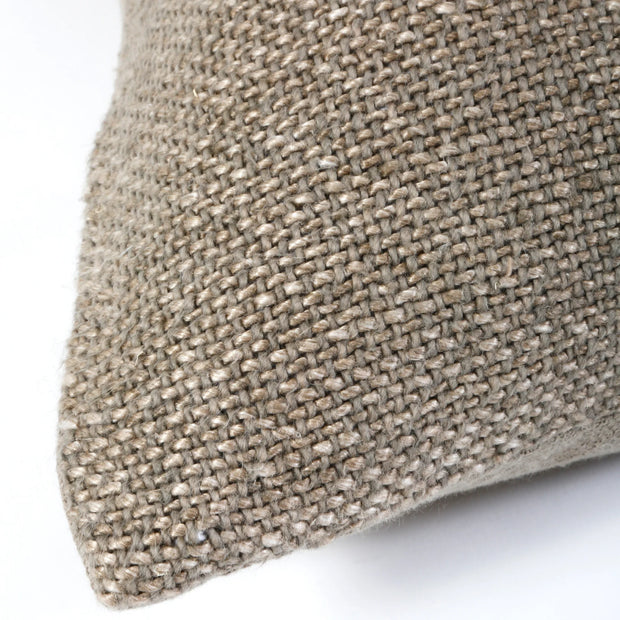 Pom Pom at Home Hendrick Hand Woven Linen Pillow with Insert ~ 20 x 20 ~ Available in 7 Colors