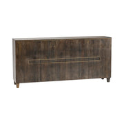 Crestview Collection Belle Meade Distressed Dark Brown Modern Sideboard