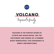 Capri Blue Volcano White Printed Travel Tin Candle 8 oz