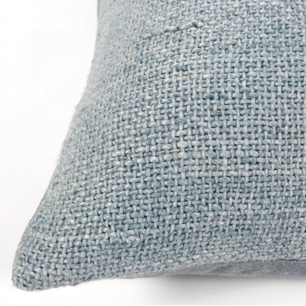 Pom Pom at Home Hendrick Hand Woven Linen Pillow with Insert ~ 20 x 20 ~ Available in 7 Colors