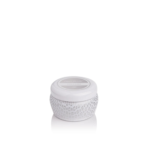 Capri Blue Volcano White Mini Tin Candle 3 oz