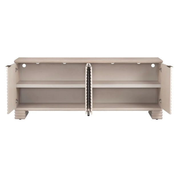 Crestview Collection Piper 4- Door Sideboard