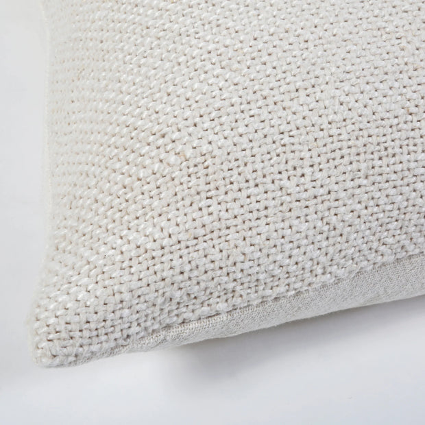 Pom Pom at Home Hendrick Hand Woven Linen Pillow with Insert ~ 20 x 20 ~ Available in 7 Colors