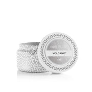 Capri Blue Volcano White Printed Travel Tin Candle 8 oz