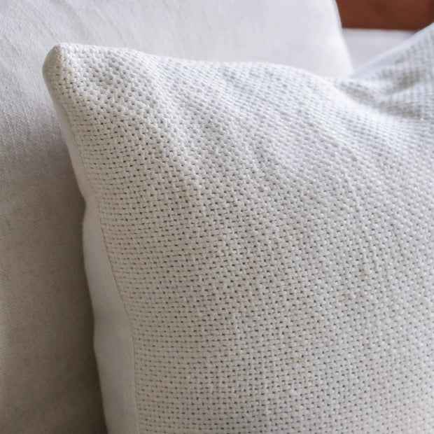 Pom Pom at Home Hendrick Hand Woven Linen Pillow with Insert ~ 20 x 20 ~ Available in 7 Colors