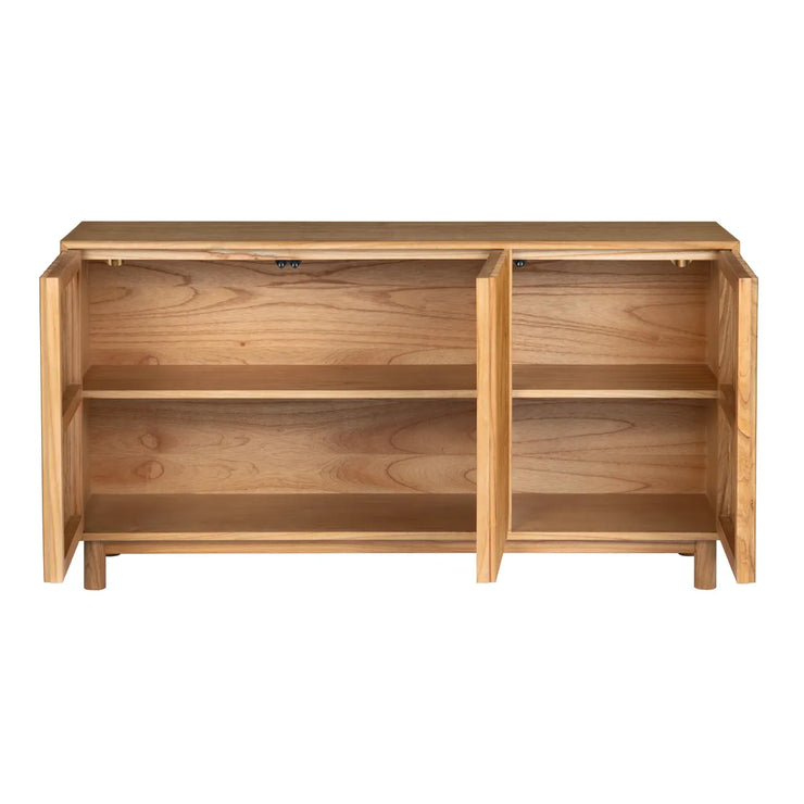 Crestview Collection Morocco Natural Wood Sideboard