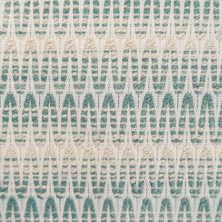 Anaya Home Summer Twist Aqua Indoor Outdoor Table Runner