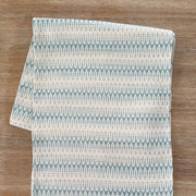 Anaya Home Summer Twist Aqua Indoor Outdoor Table Runner