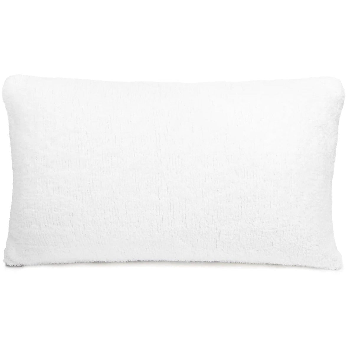 Kashwere ultra soft white 16 x 28 plush cloud pillow casabelladecor