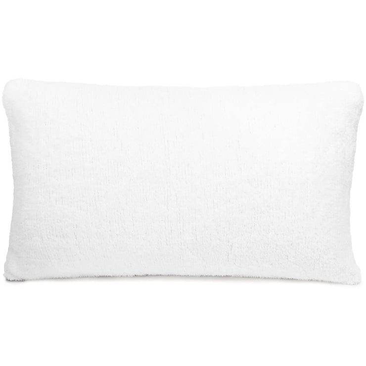 Kashwere Ultra Soft White 16 x 28 Plush Cloud Pillow