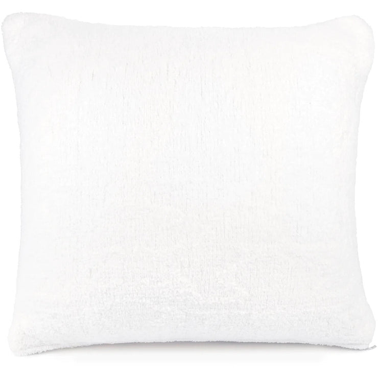 Kashwere Ultra Soft White 20 x 20 Plush Cloud Pillow