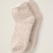 Barefoot Dreams CozyChic 2 Pair Tennis Sock Set ~ Stone
