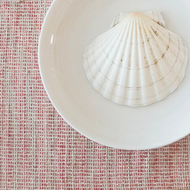 Anaya Home Seaside Smooth Desert Red  Indoor Outdoor Table Runner