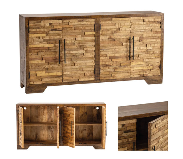 Crestview Collection Thompson Mango Wood Sideboard
