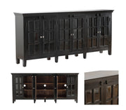 Crestview Collection Inglewood Window Pane Sideboard