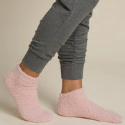 Barefoot Dreams CozyChic 2 Pair Tennis Sock Set ~ Dusty Rose