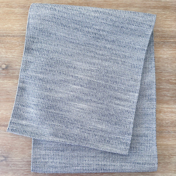 Anaya Home Seaside Smooth Indigo Indoor Outdoor Table Runner