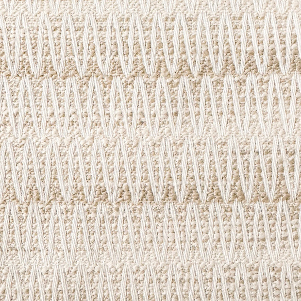 Anaya Home Summer Twist Beige Indoor Outdoor Table Runner