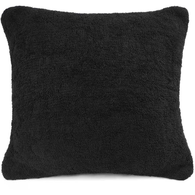 Kashwere Ultra Soft Black 20 x 20 Plush Cloud Pillow