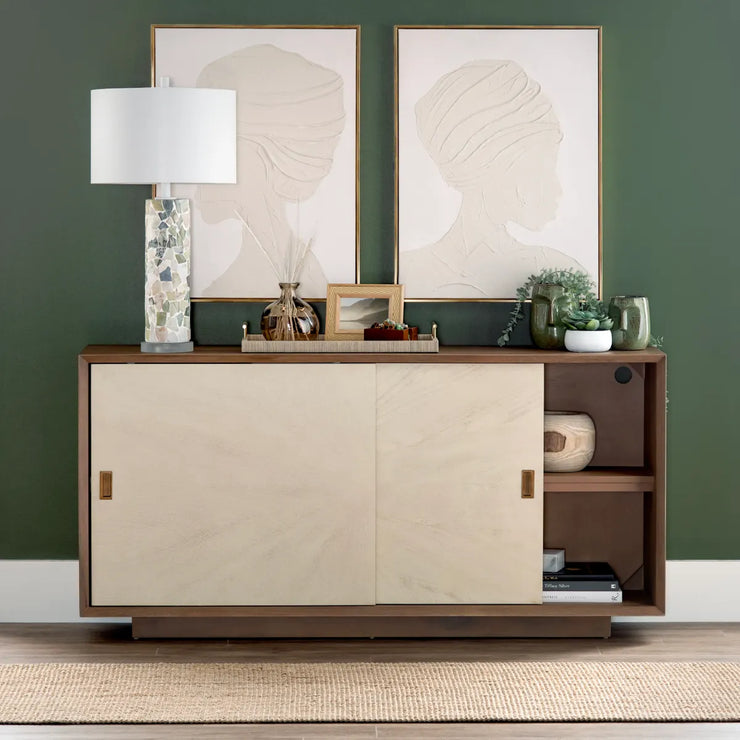 Crestview Collection Langley Two-Door Sideboard