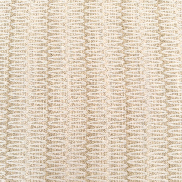Anaya Home Summer Twist Beige Indoor Outdoor Table Runner