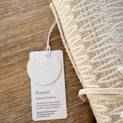 Anaya Home Summer Twist Beige Indoor Outdoor Table Runner