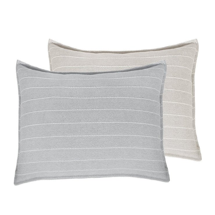 Pom Pom at Home Henley Striped Big Pillow with Insert ~ 28 x 36 ~ Available in 2 Colors