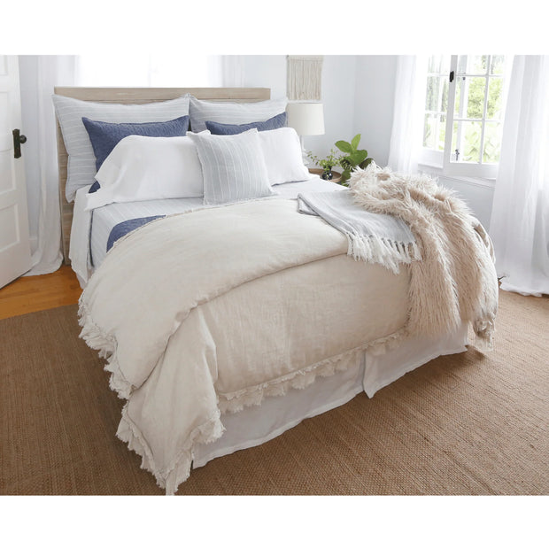 Pom Pom at Home Henley Striped Big Pillow with Insert ~ 28 x 36 ~ Available in 2 Colors