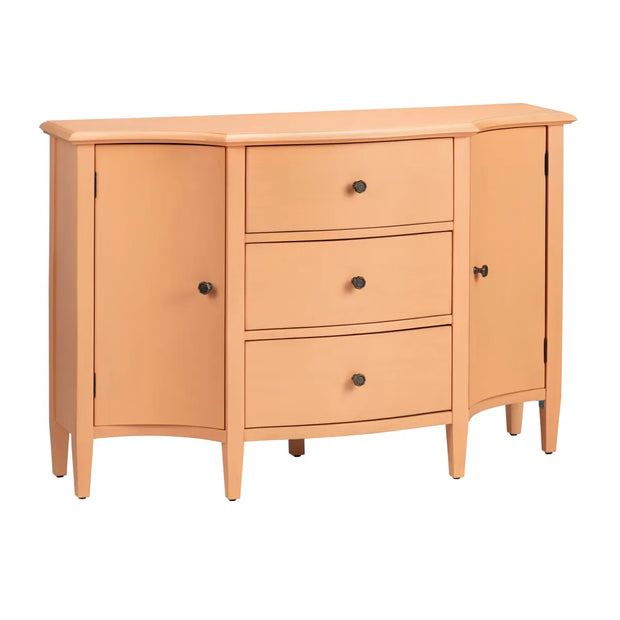 Crestview Collection Downing Light Orange Sideboard