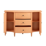 Crestview Collection Downing Light Orange Sideboard