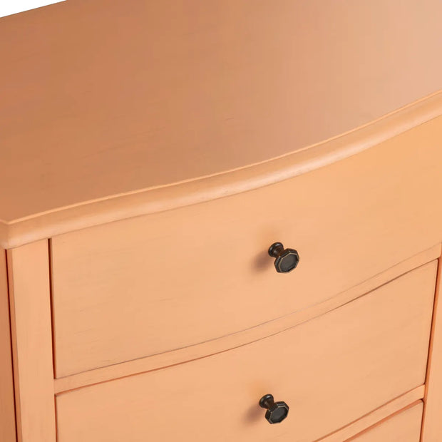 Crestview Collection Downing Light Orange Sideboard