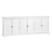 Crestview Collection Diamond White Finish Mango Wood Sideboard
