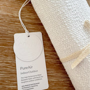 Anaya Home Seaside Smooth White Indoor Outdoor Table Runner